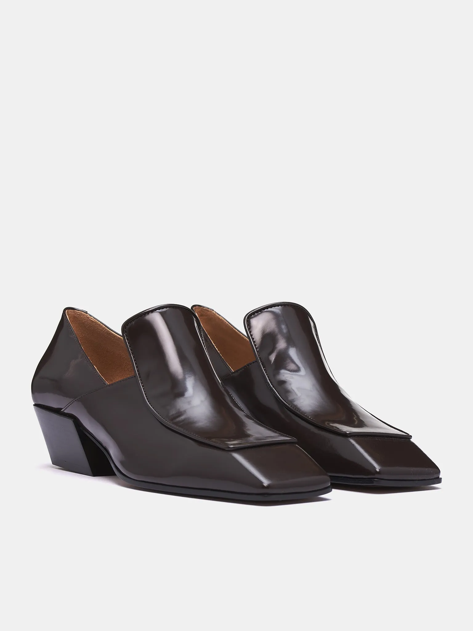 Angled Loafers (827138V4BO0-2113-BROWN)
