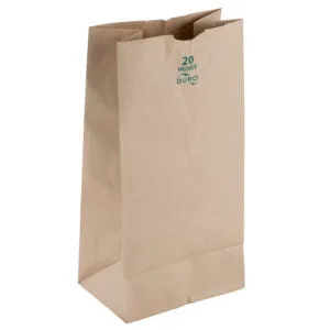 BAG/ Kraft/ #20 Husky, 500/cs, Item# 70220