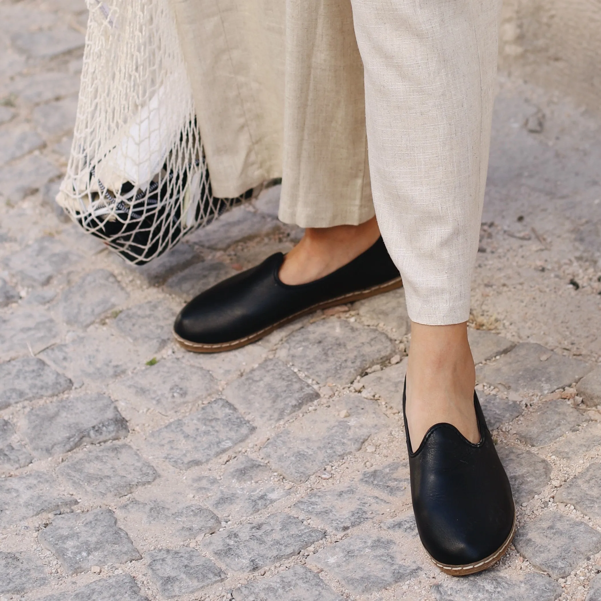Black Slip-On