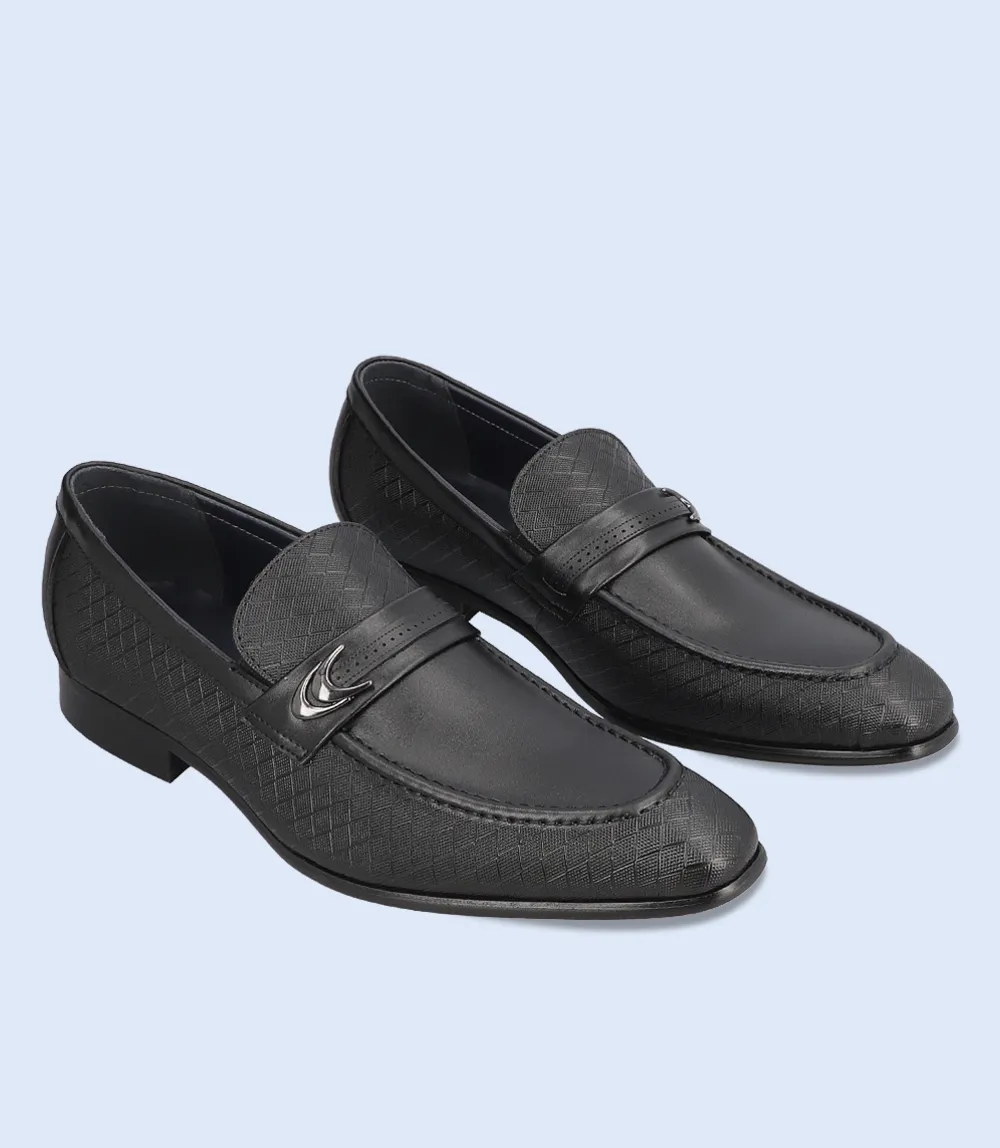 BM5076-BLACK-Men Slip On