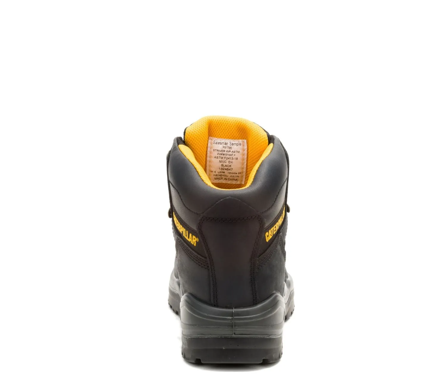 CAT Men's Striver 6" Waterproof Steel Toe Work Boot