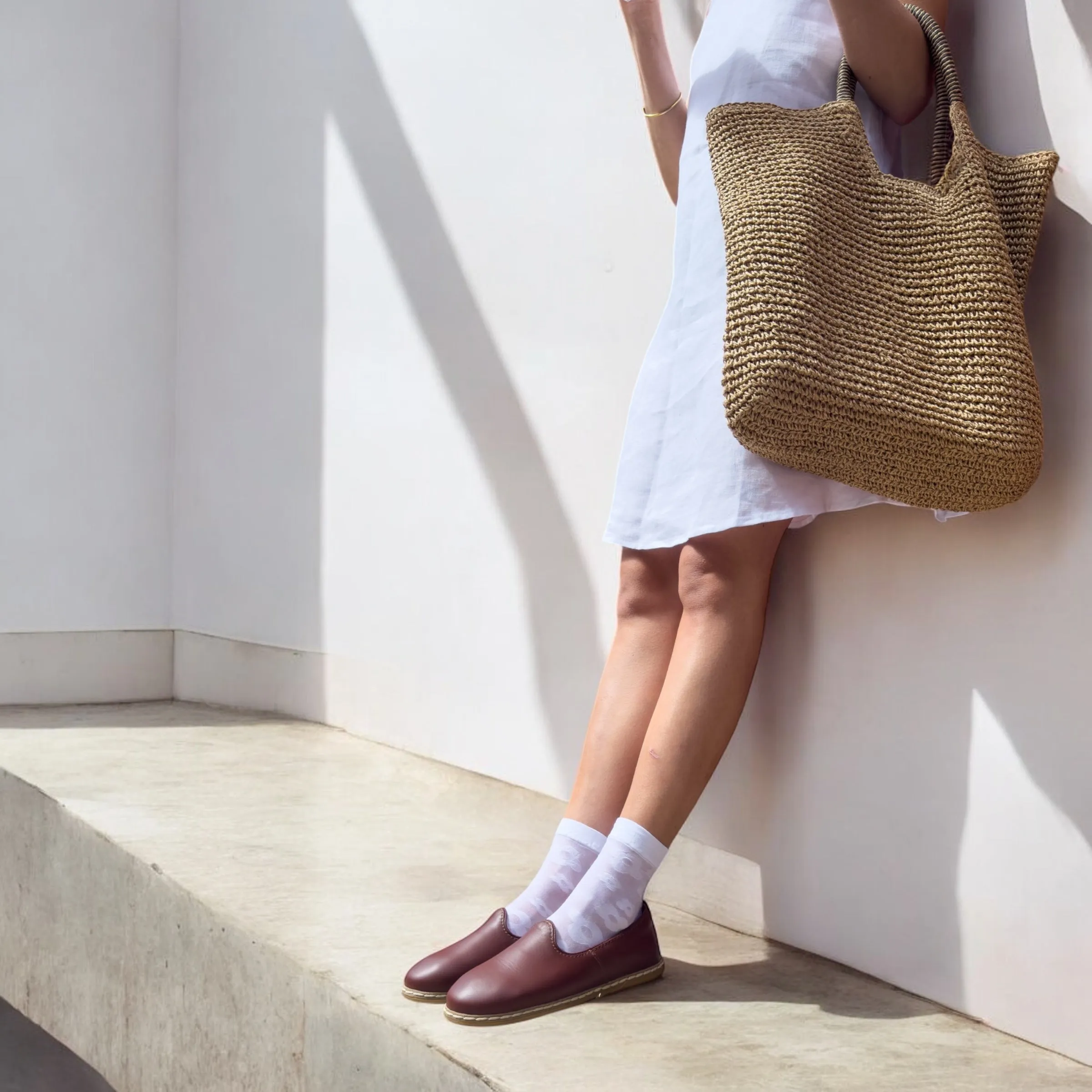 Cognac Slip-On