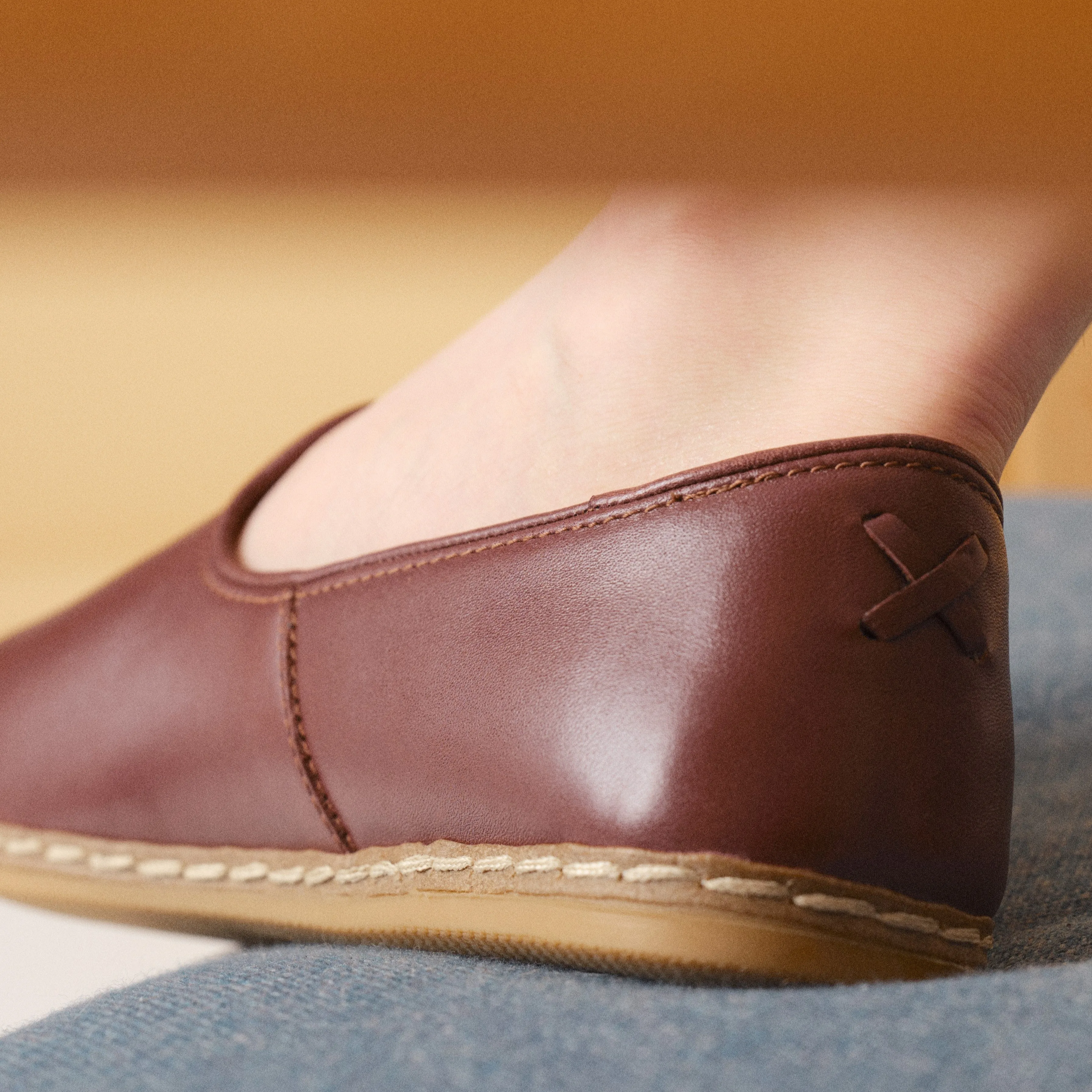 Cognac Slip-On
