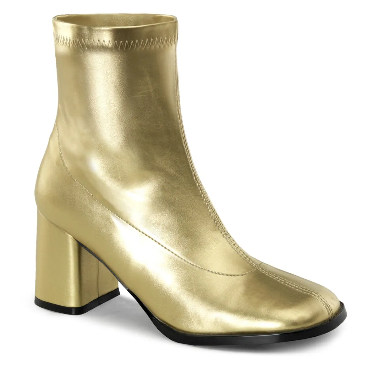 Funtasma Gogo 150 Womens 3" Heel, Ankle Length Boots