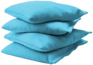 GoSports Light Blue Dual Sided Cornhole Bean Bags (Set of 4)