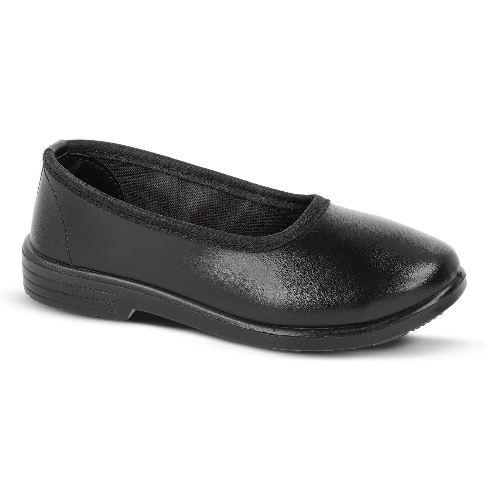 Kids Slip-On School Shoes - WV551 Black