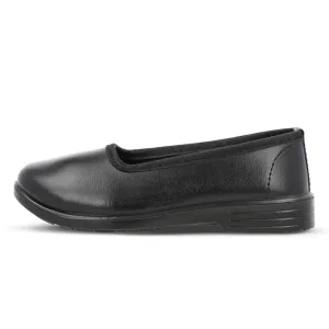 Kids Slip-On School Shoes - WV551 Black