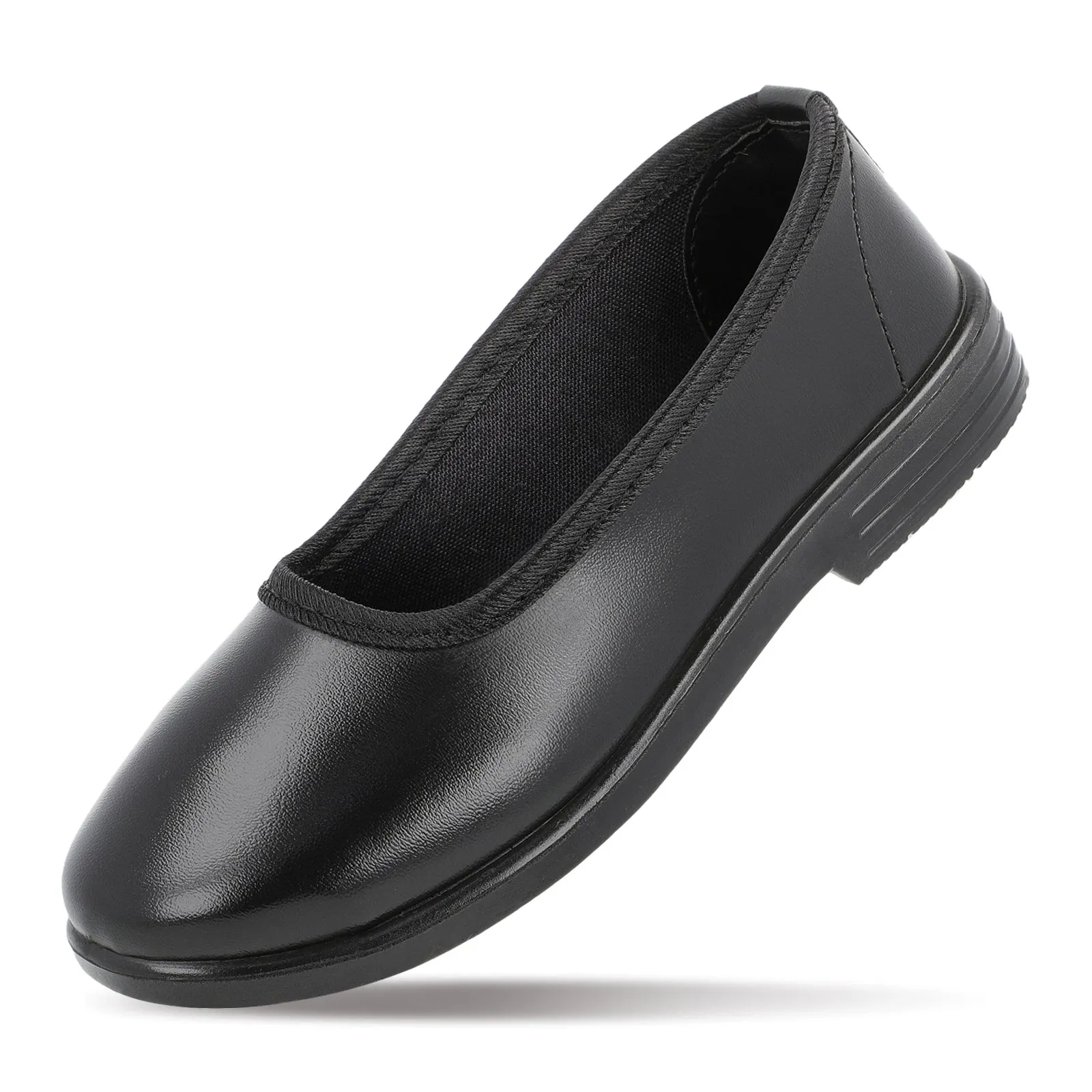 Kids Slip-On School Shoes - WV551 Black