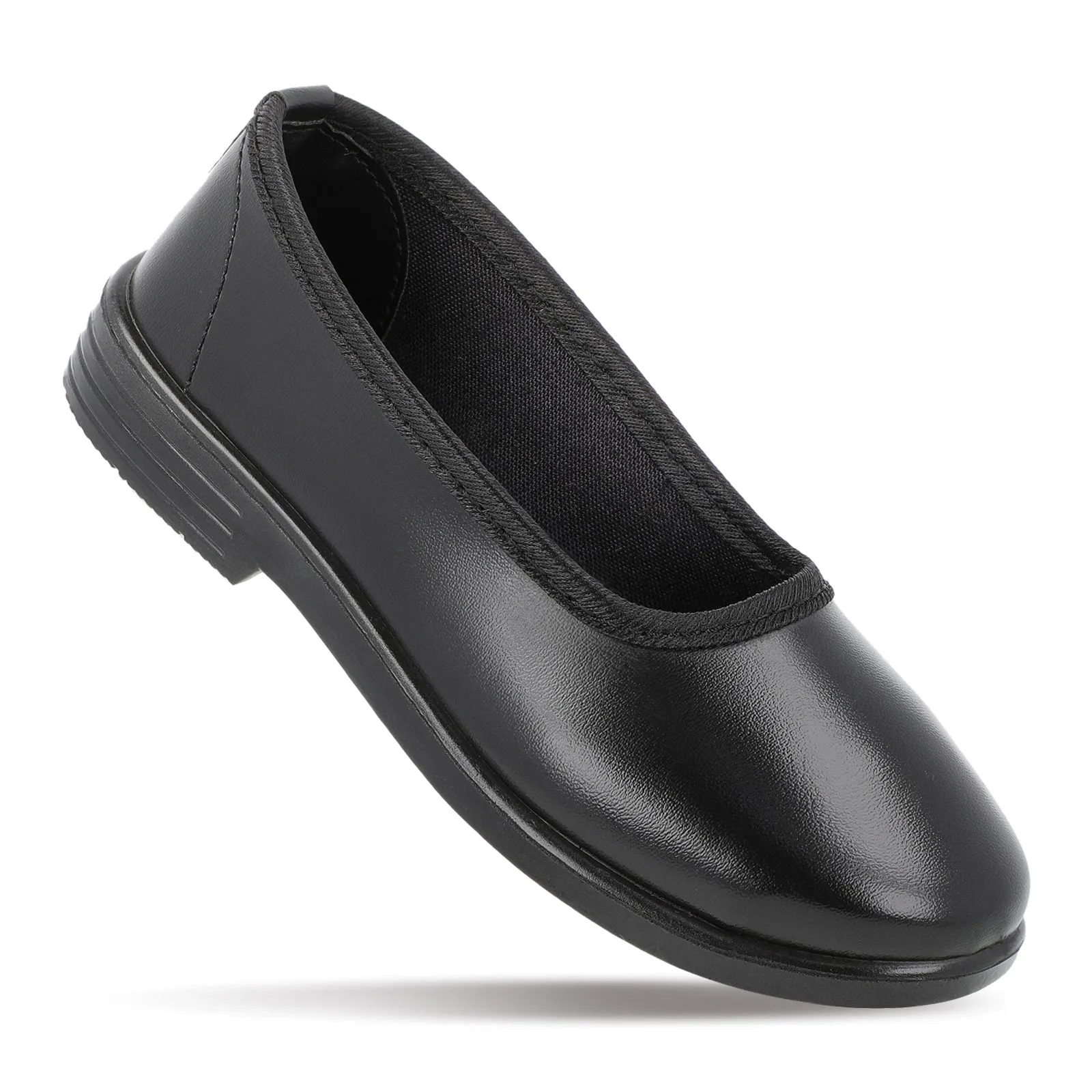 Kids Slip-On School Shoes - WV551 Black