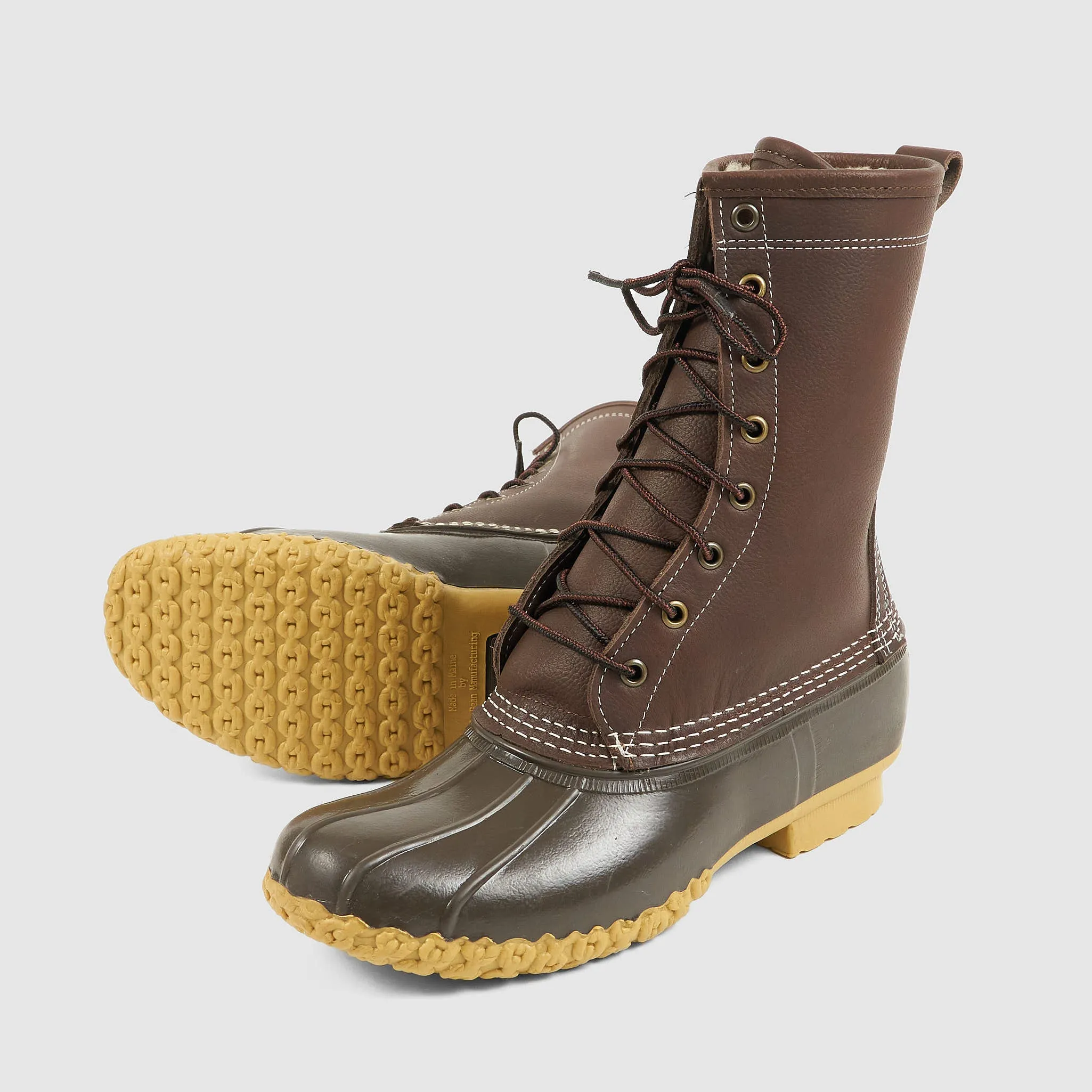 L.L. Bean Ladies Shearling 10" Boots