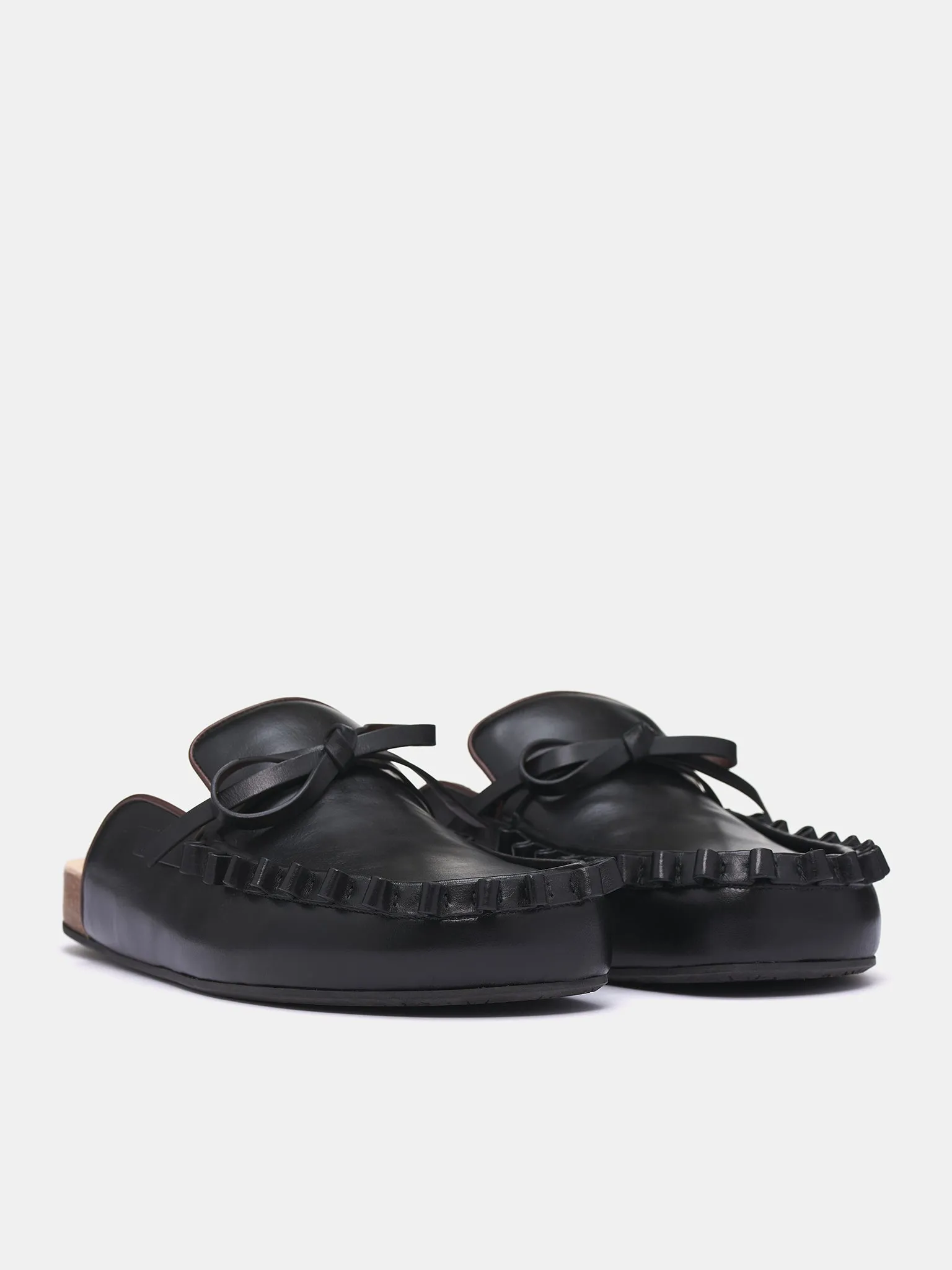 Loafer Sandals (LF0068-LA0323-BLACK)