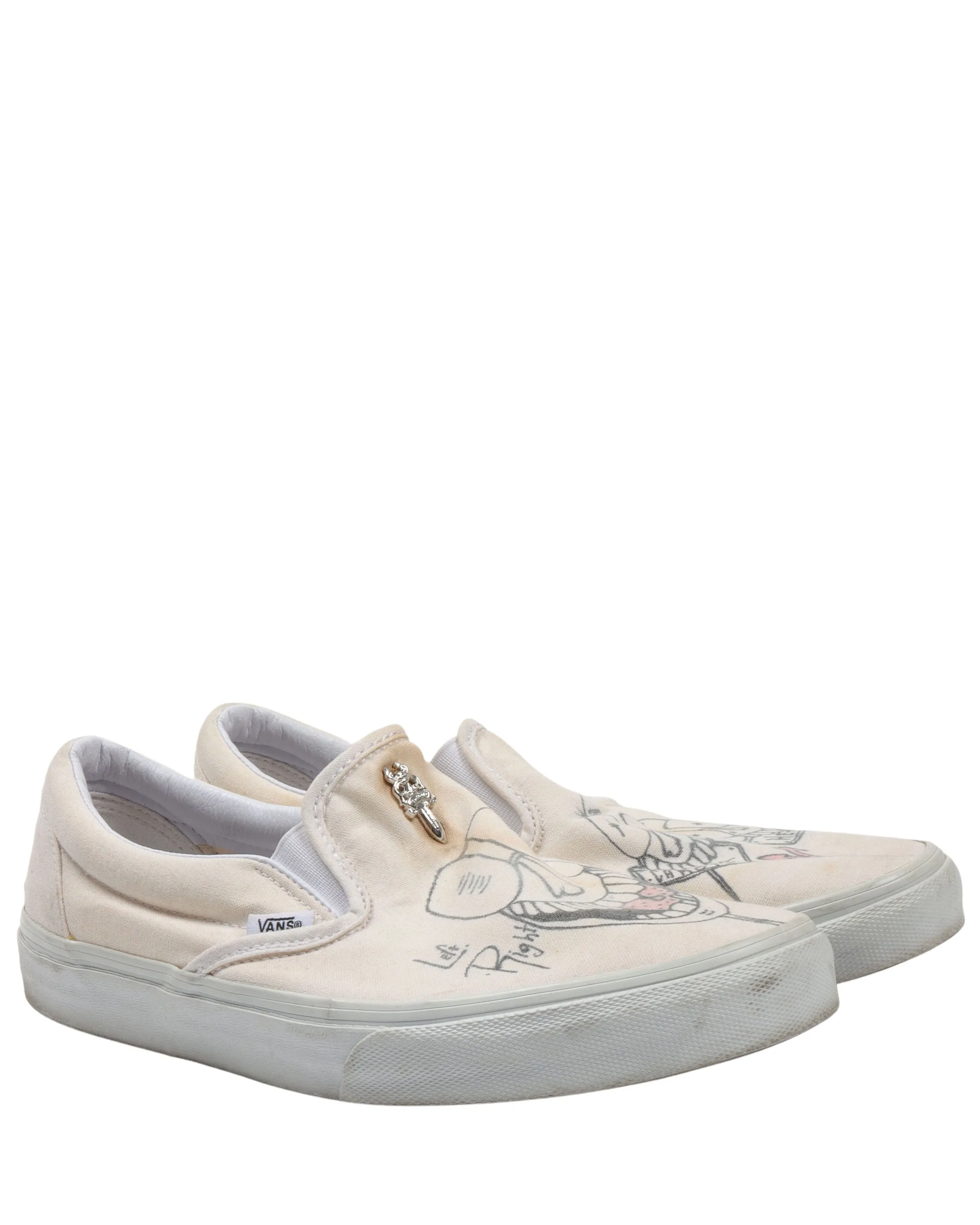 Matty Boy Hand Drawn Slip On Vans
