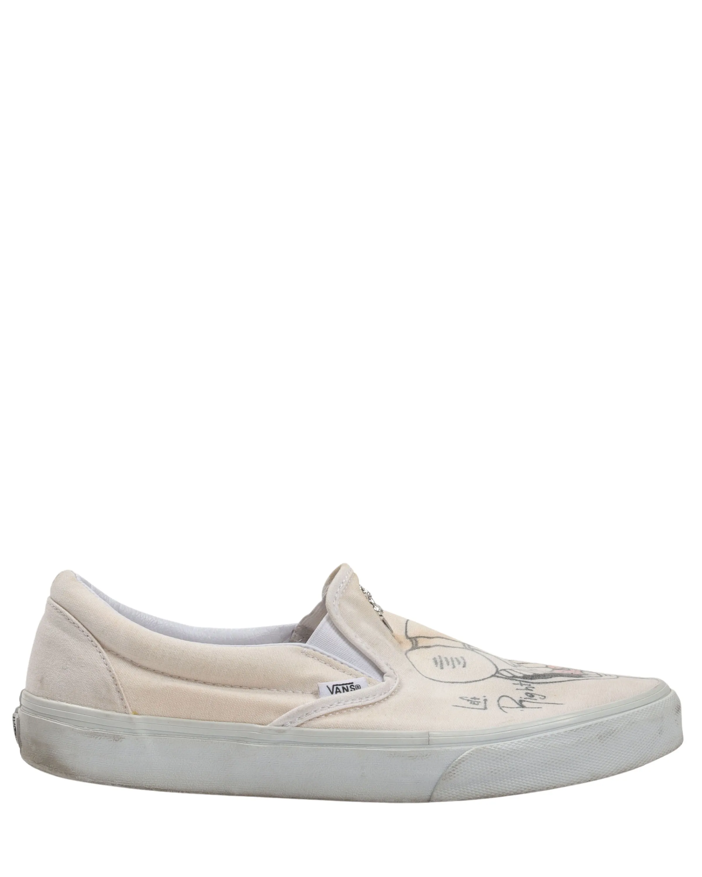 Matty Boy Hand Drawn Slip On Vans