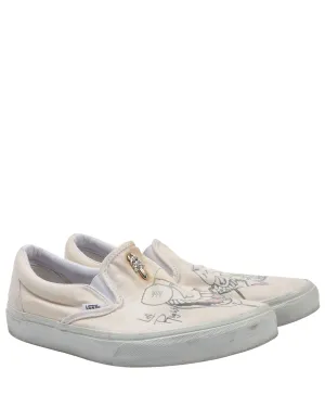 Matty Boy Hand Drawn Slip On Vans