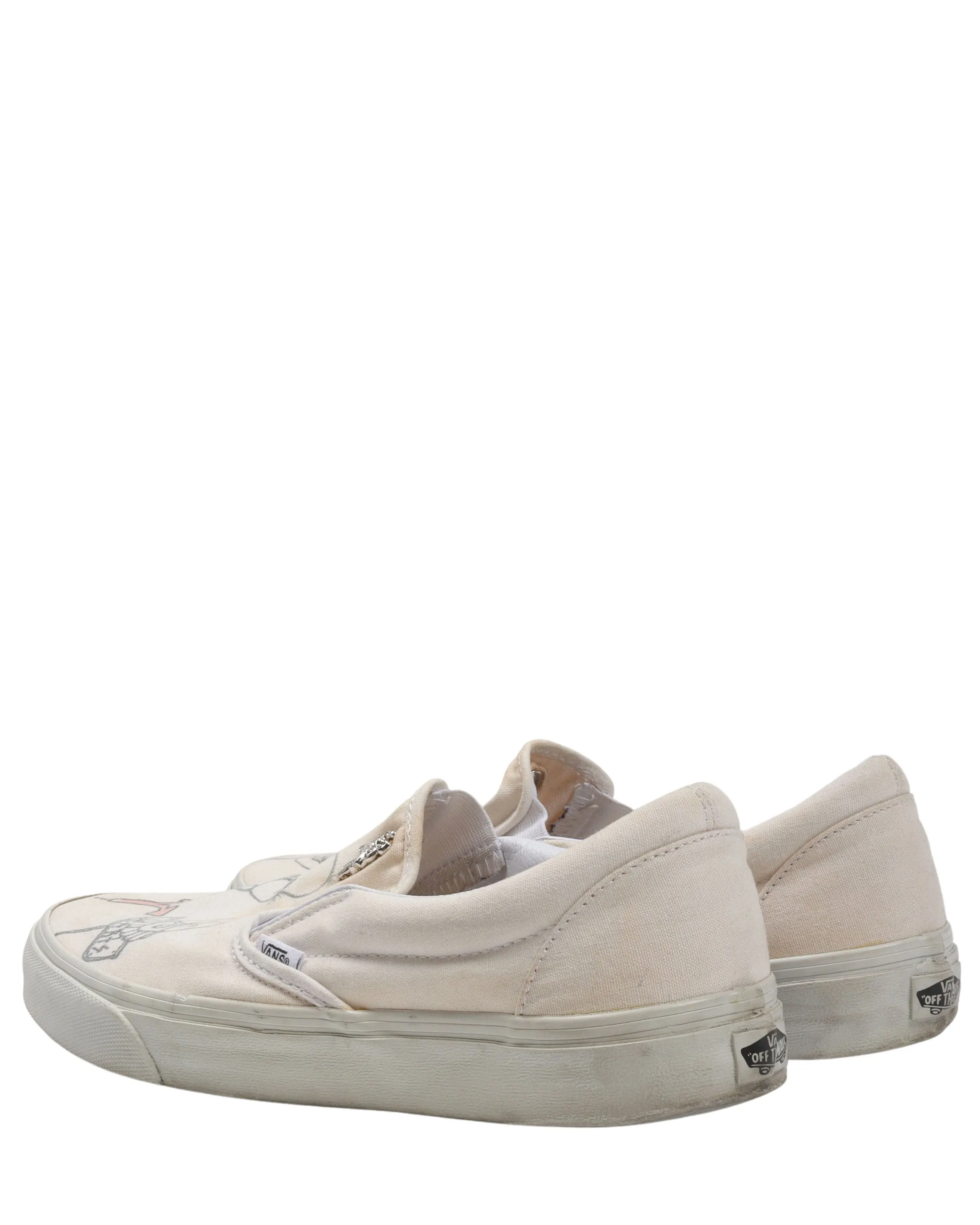 Matty Boy Hand Drawn Slip On Vans