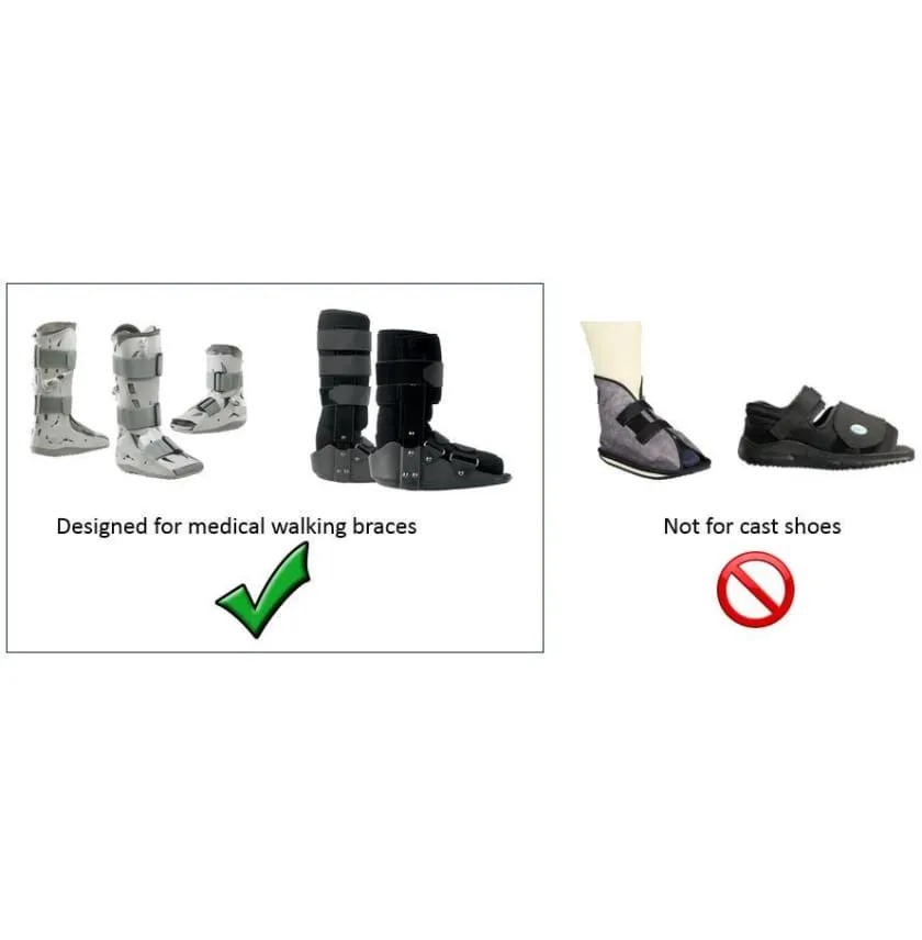 My Recovers WALKING BOOT WEATHER COVER- High Boot, Waterproof Fabric