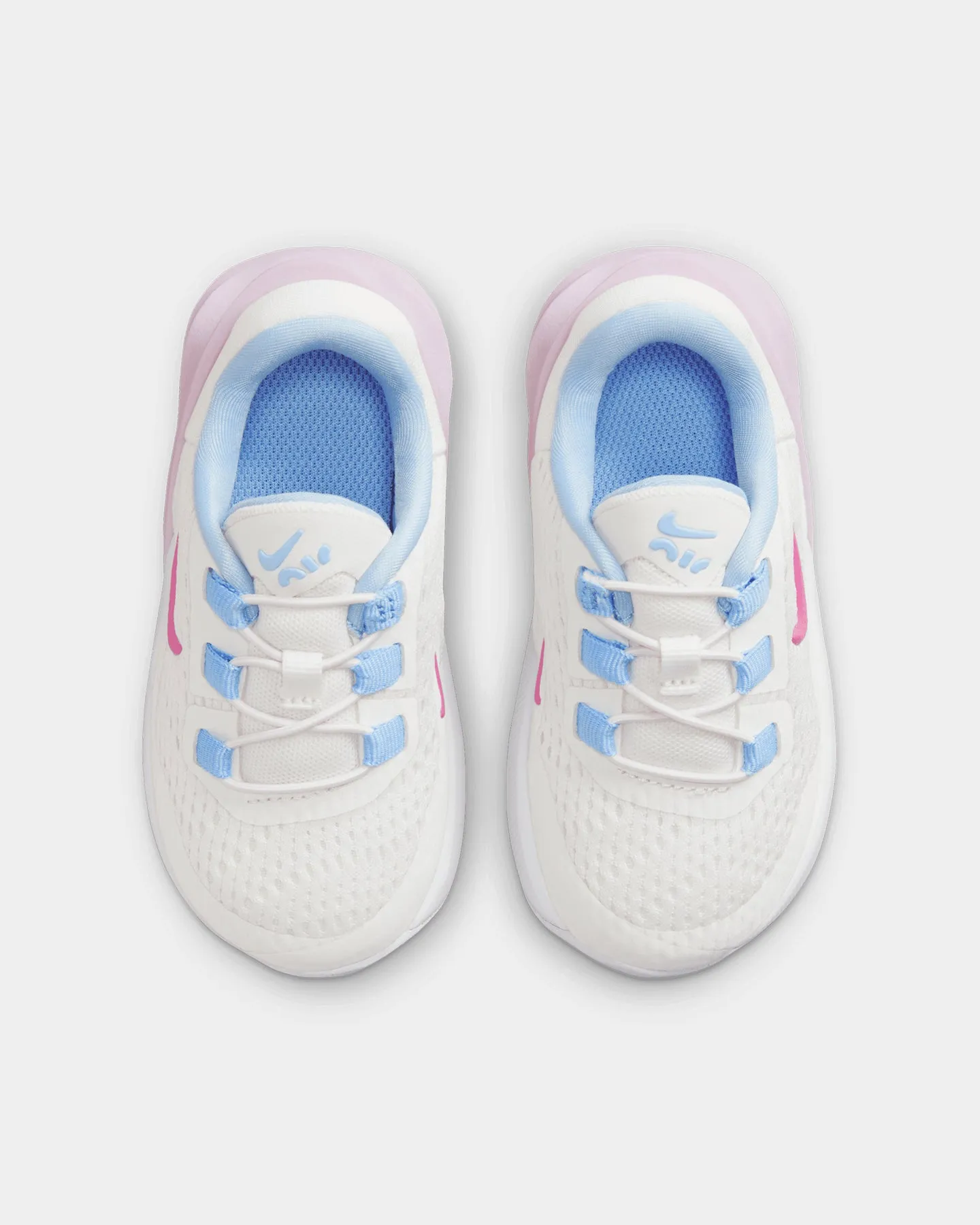 Nike Infants' Air Max 270 GO (TD) Summit White/Cobalt Blue/Pink Pulse