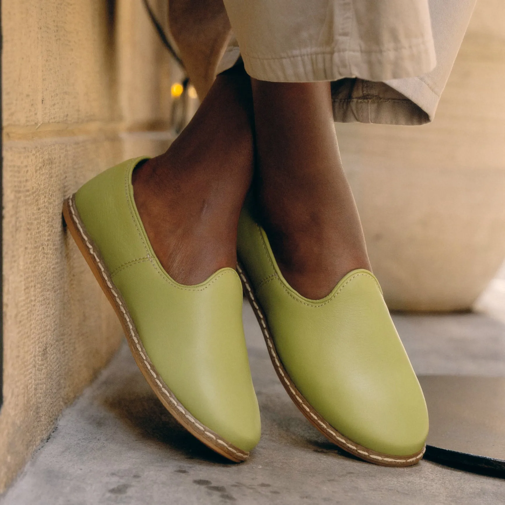 Pistachio Slip-On