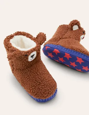 Slipper Boots-Brown Bear