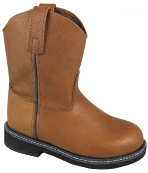 Smoky Mountain Boots Toddler Boys Jackson Brown Leather Cowboy Welly 7 D