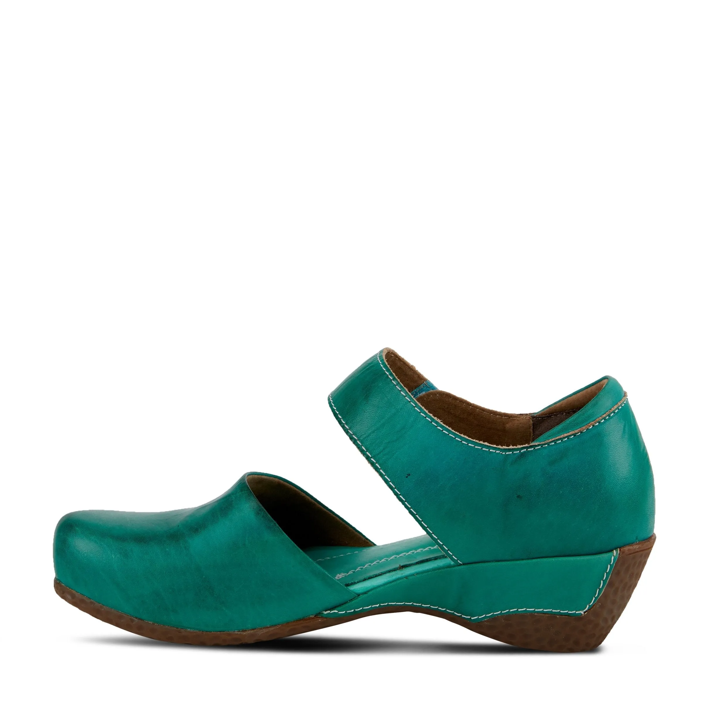 Spring Step Shoes  L'Artiste Gloss Women's Hand Painted Leather Mary Jane Shoes
