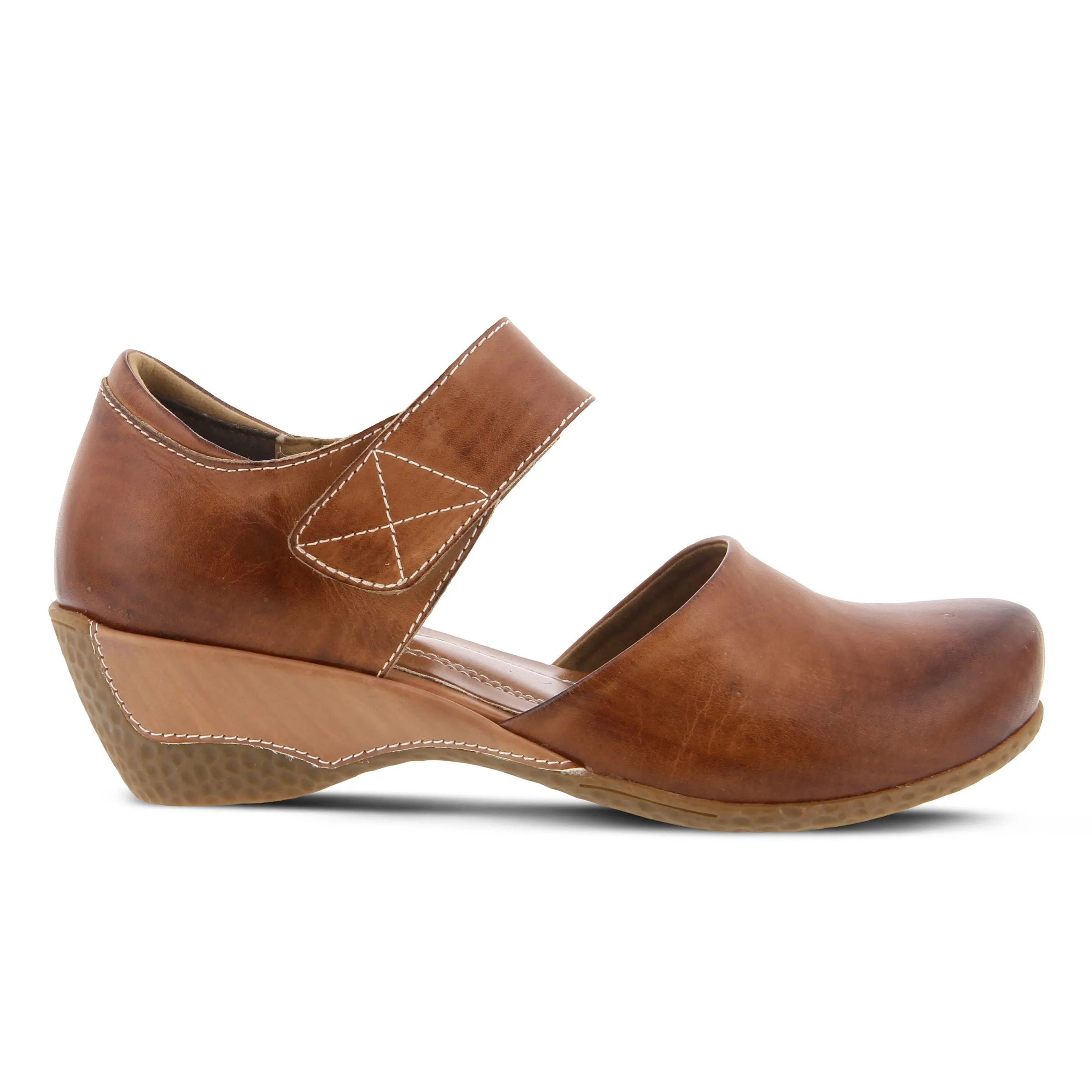 Spring Step Shoes  L'Artiste Gloss Women's Hand Painted Leather Mary Jane Shoes