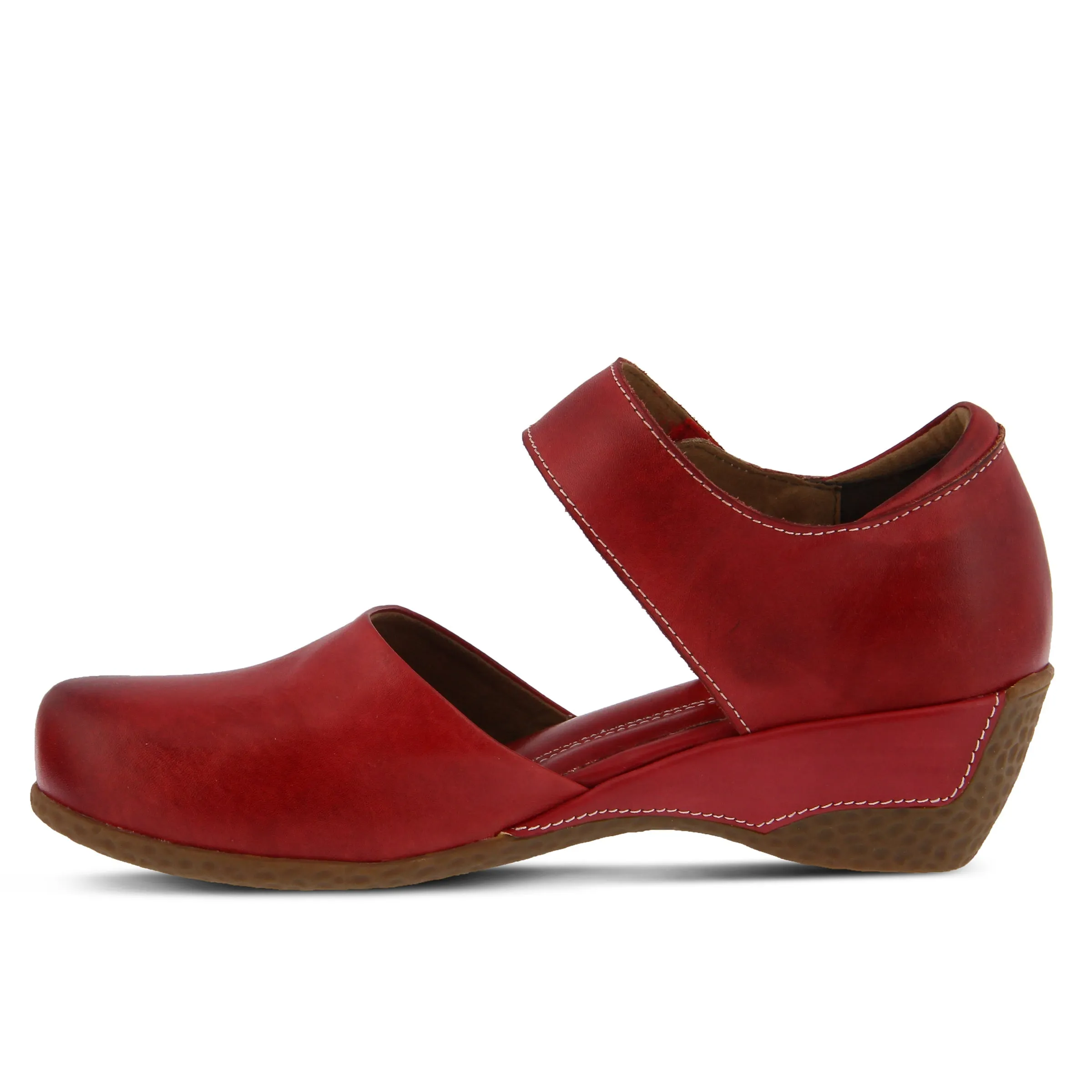 Spring Step Shoes  L'Artiste Gloss Women's Hand Painted Leather Mary Jane Shoes