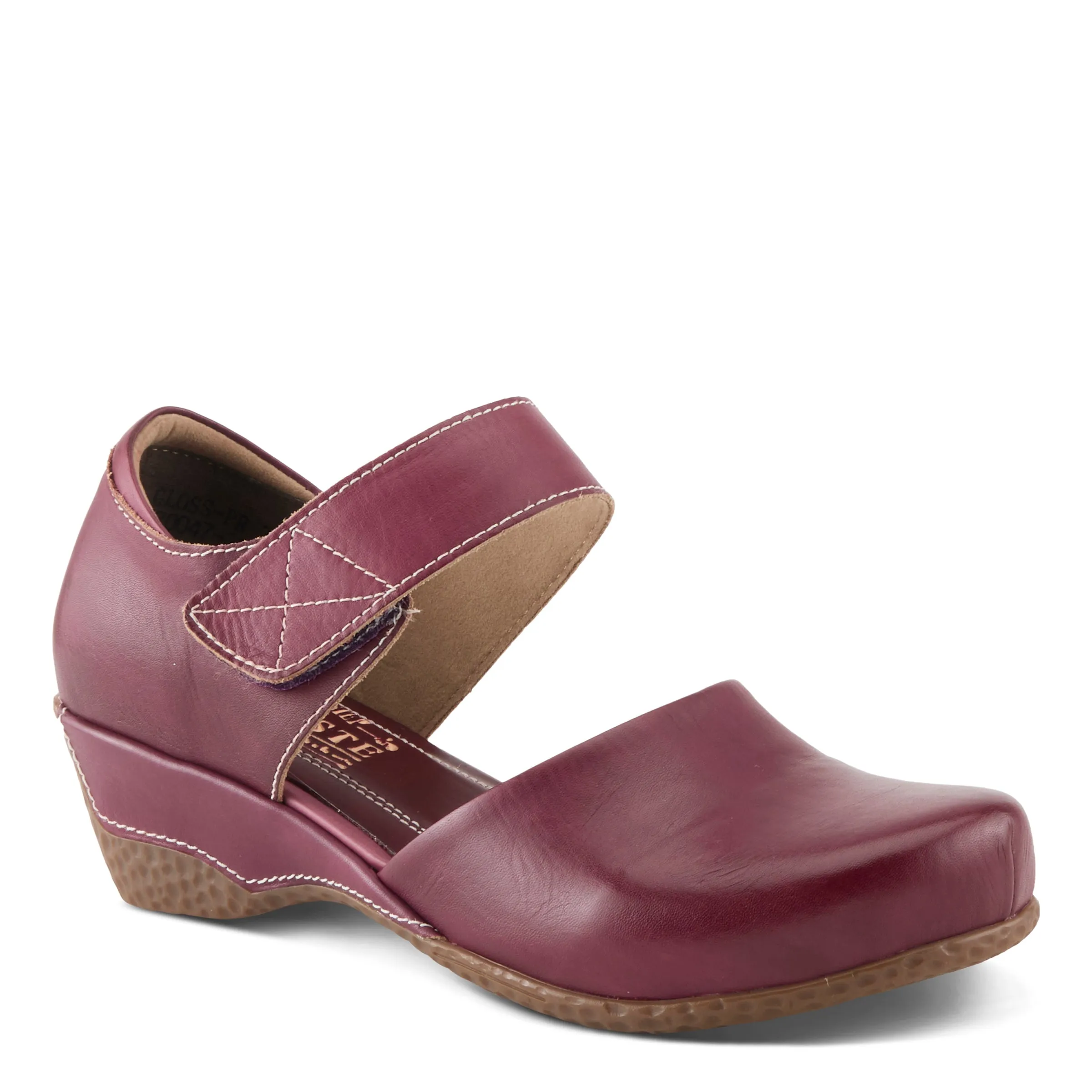 Spring Step Shoes  L'Artiste Gloss Women's Hand Painted Leather Mary Jane Shoes