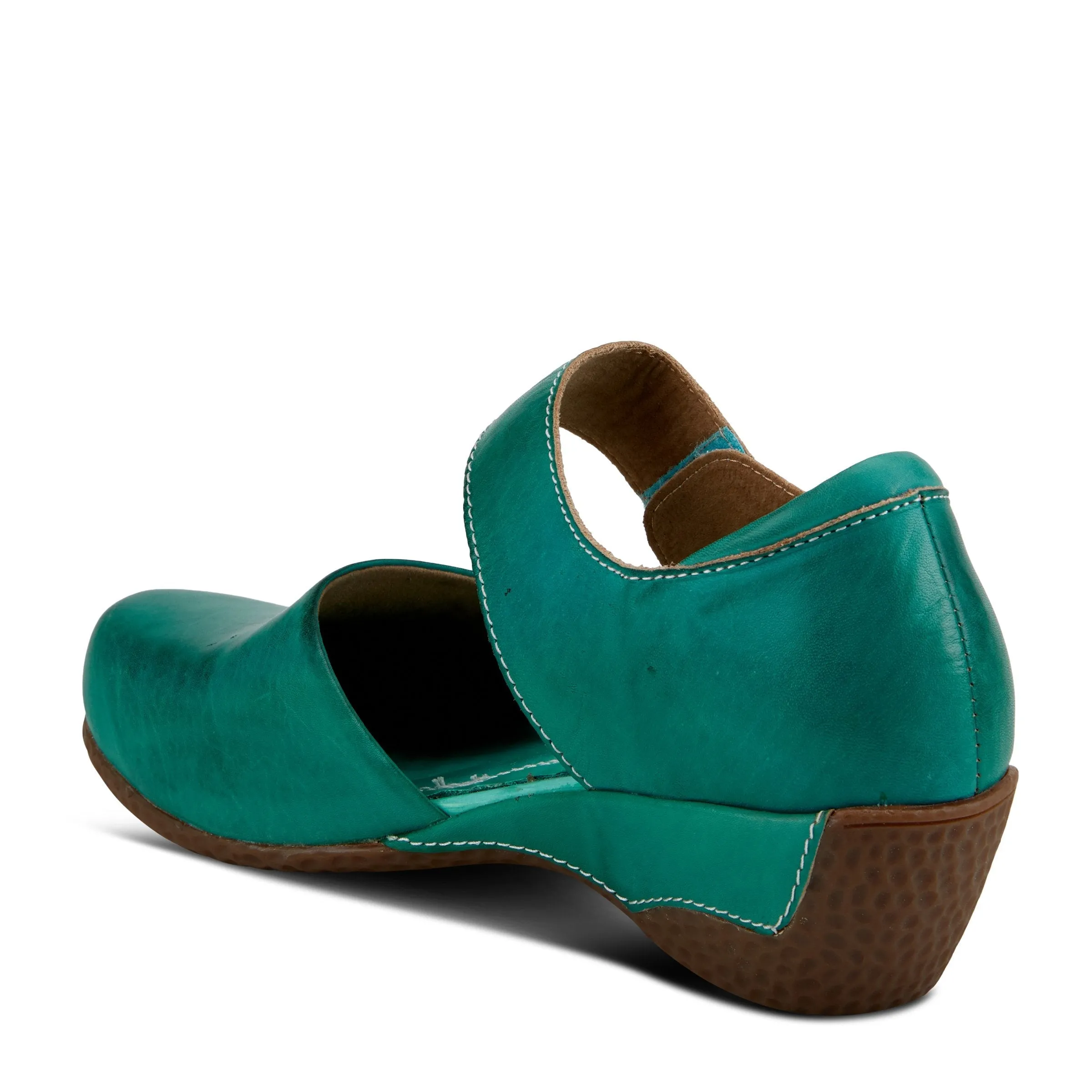 Spring Step Shoes  L'Artiste Gloss Women's Hand Painted Leather Mary Jane Shoes