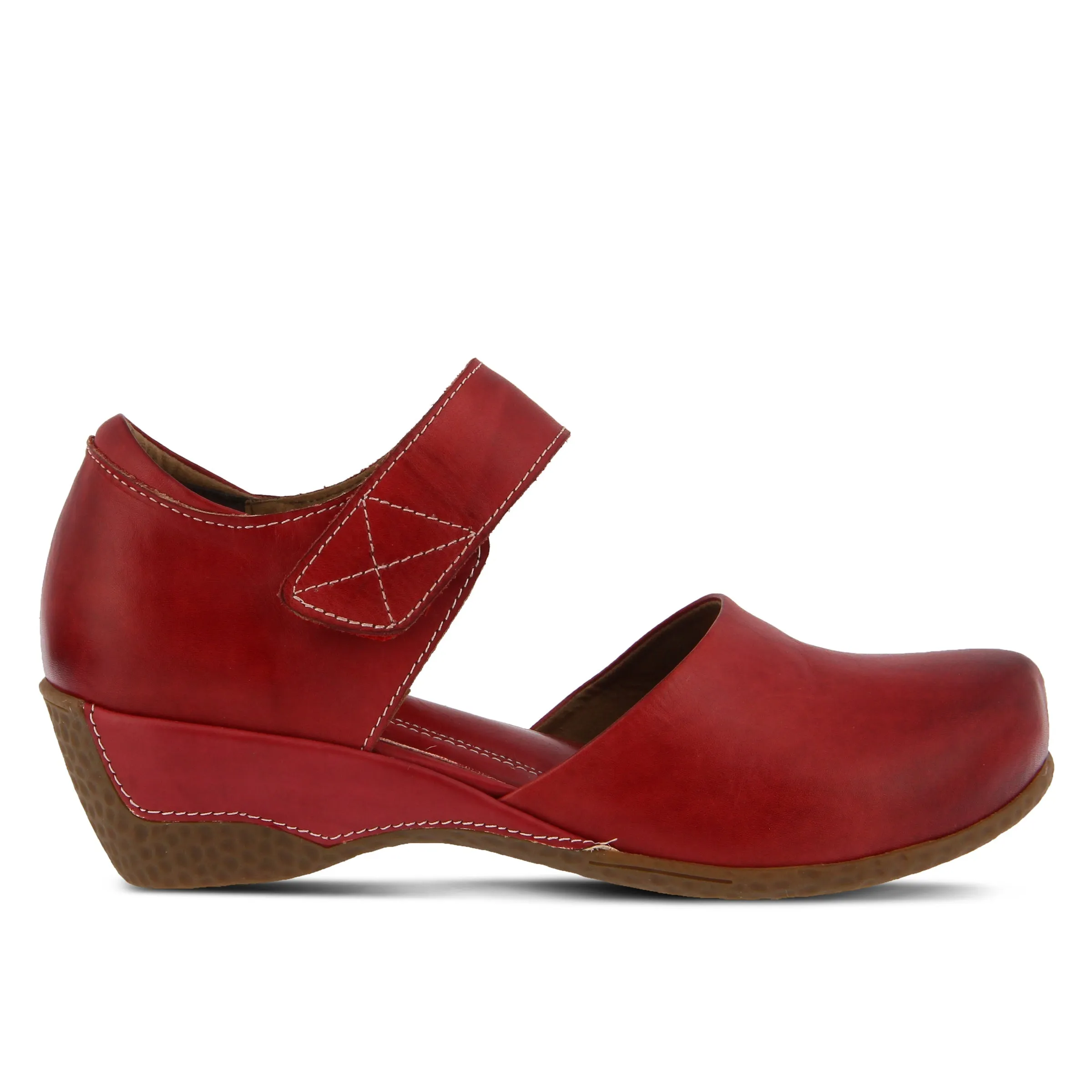Spring Step Shoes  L'Artiste Gloss Women's Hand Painted Leather Mary Jane Shoes