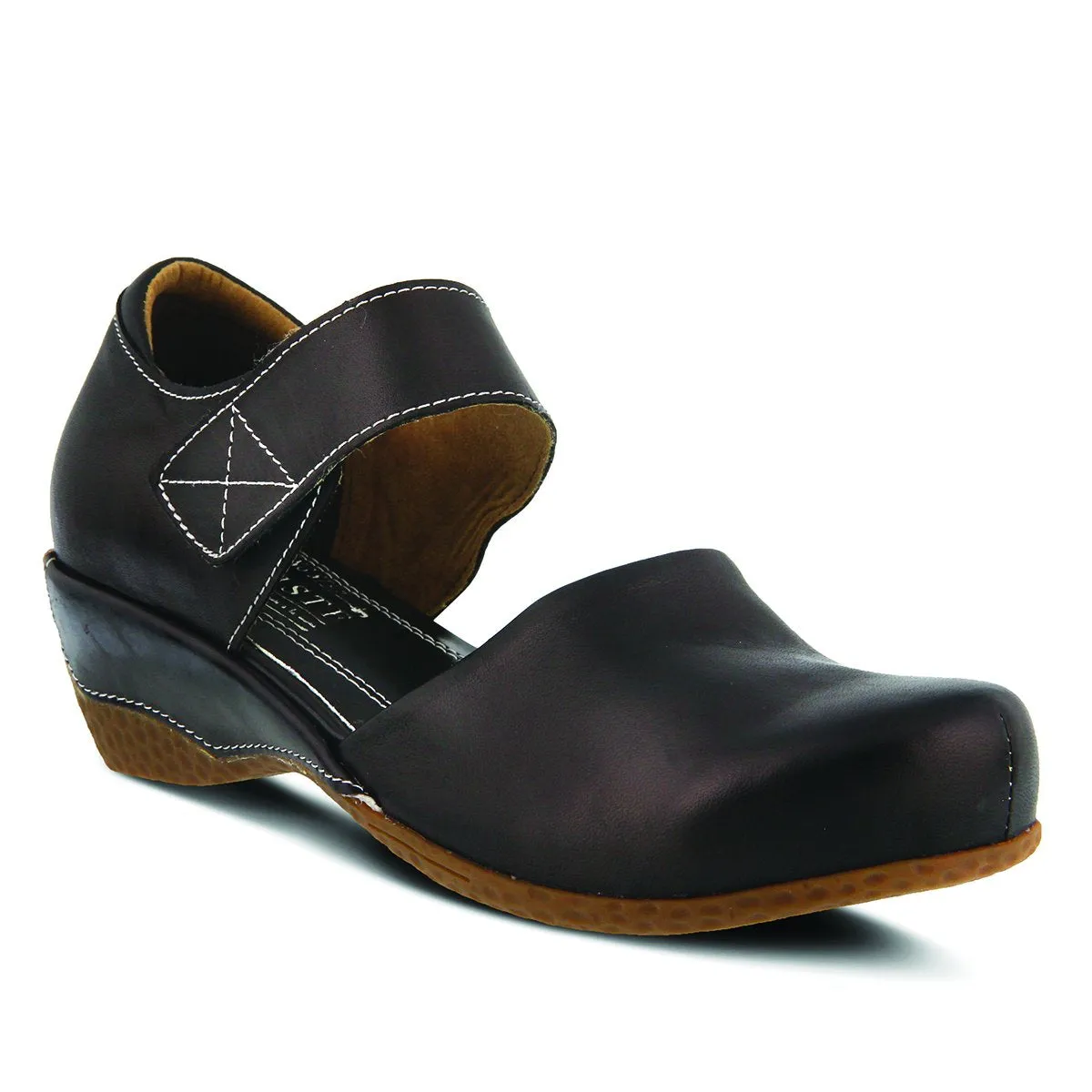 Spring Step Shoes  L'Artiste Gloss Women's Hand Painted Leather Mary Jane Shoes