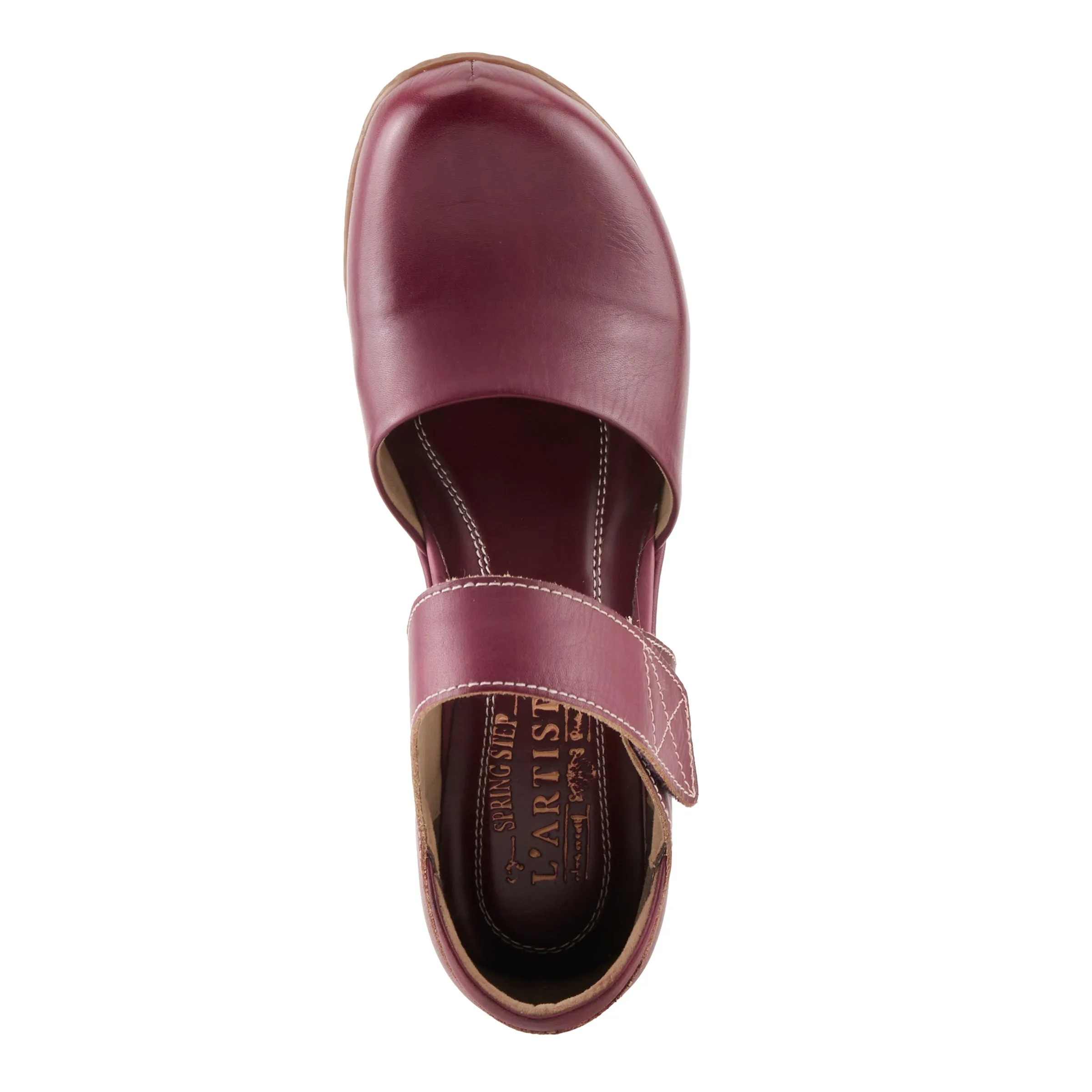 Spring Step Shoes  L'Artiste Gloss Women's Hand Painted Leather Mary Jane Shoes