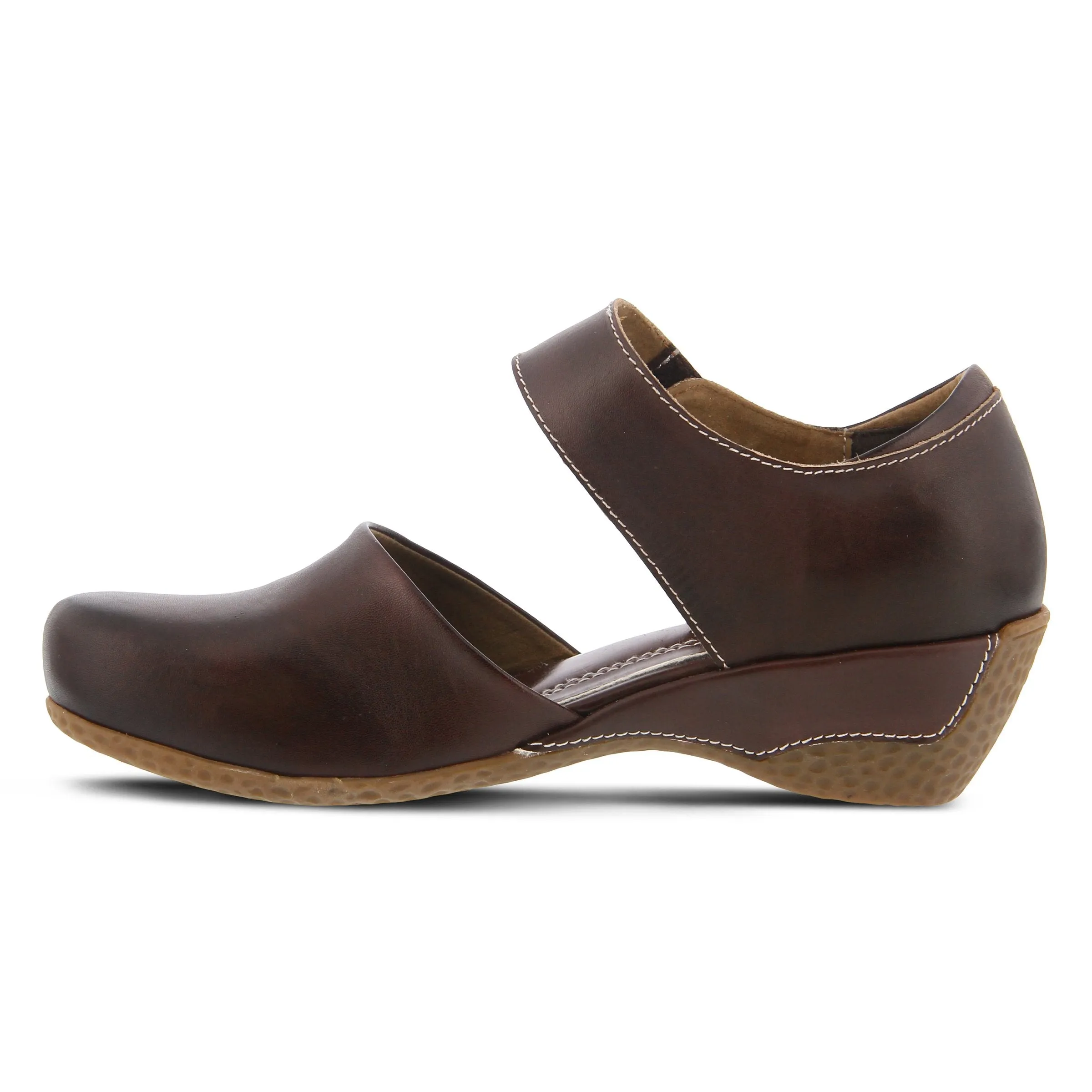 Spring Step Shoes  L'Artiste Gloss Women's Hand Painted Leather Mary Jane Shoes