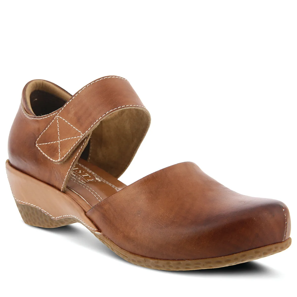 Spring Step Shoes  L'Artiste Gloss Women's Hand Painted Leather Mary Jane Shoes