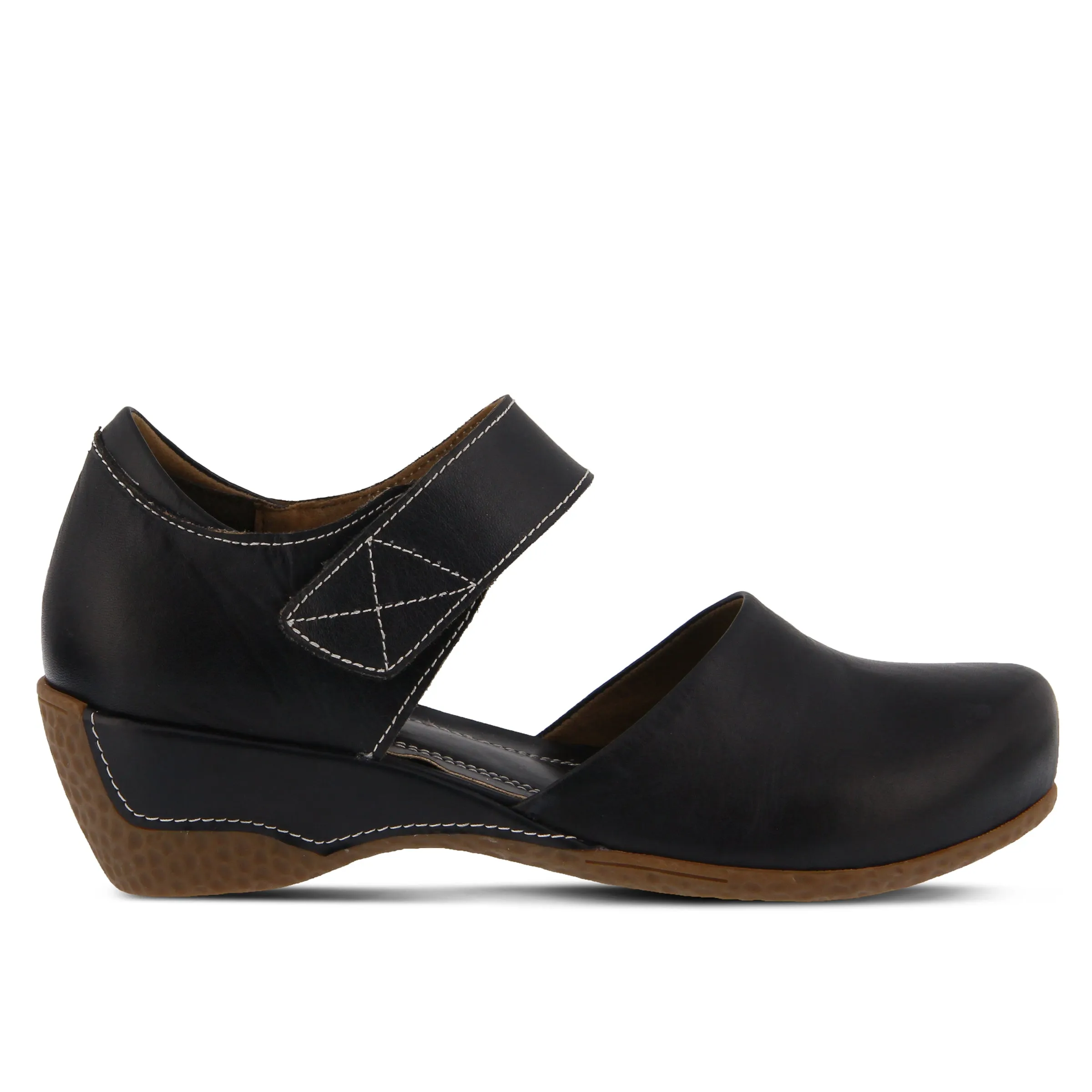 Spring Step Shoes  L'Artiste Gloss Women's Hand Painted Leather Mary Jane Shoes