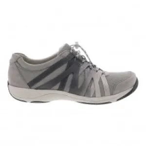Womens DANSKO Henriette Slip-On Walking Shoe- Medium Width - 4852941094-Grey Suade